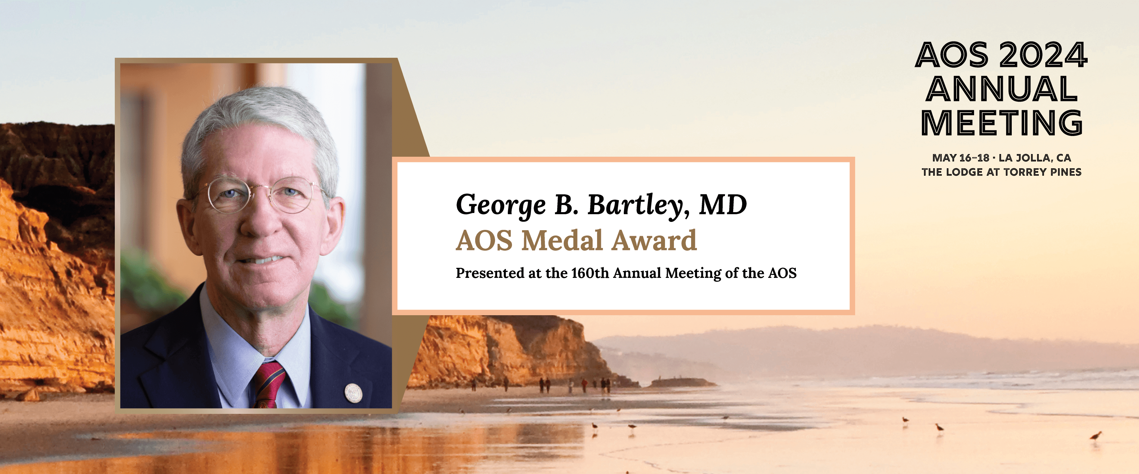 2024 AOS Award - George B. Bartley, MD