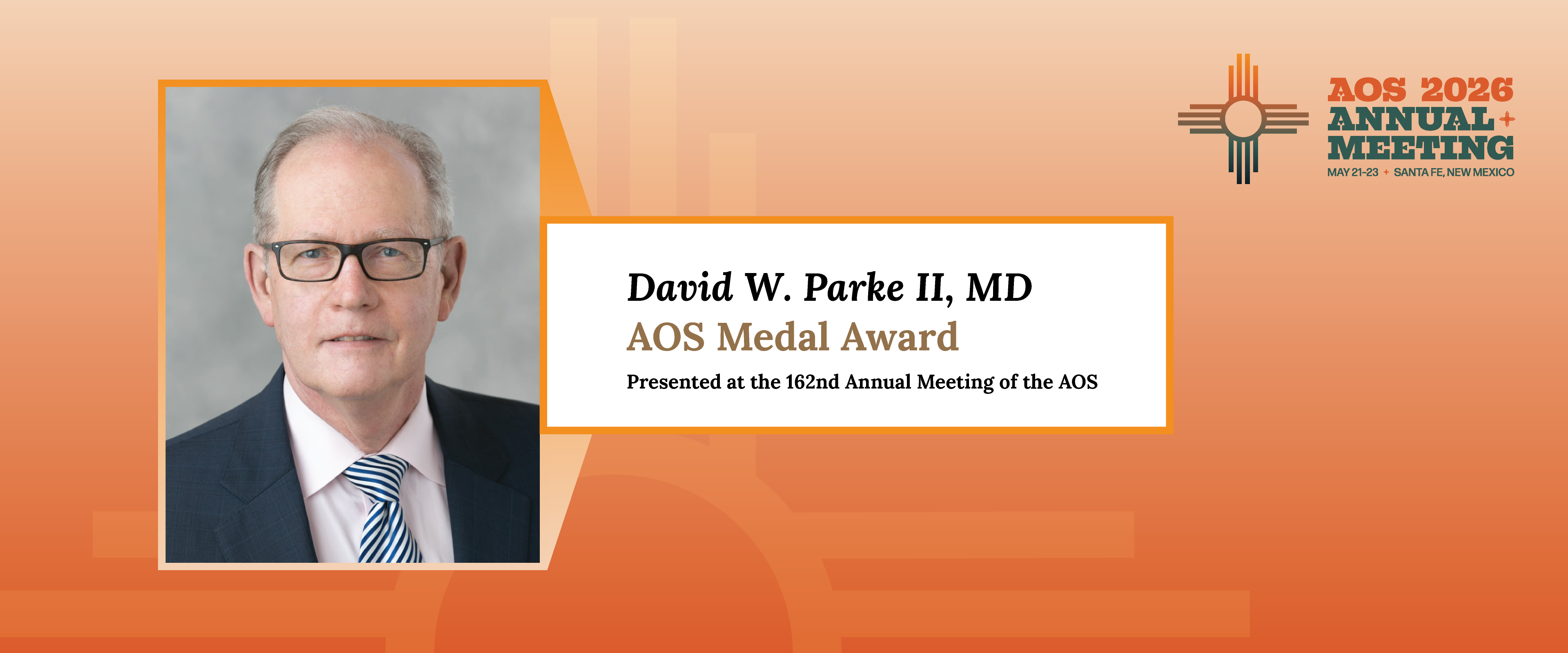 AOS 2026 Medal Award