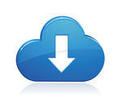 download from cloud icon 1221782171
